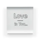 SeasonsScent のLove is You アクリルブロック