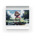 競艇デザイングッズ専門”BOATRACE SHOP”のもうすぐ優勝戦！ Acrylic Block