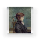 Art Institute ChicagoのPortrait of Jeanne Wenz, 1886 | Henri de Toulouse-Lautrec アクリルブロック