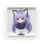 KAZAHANAのネコ耳ふぅちゃん Acrylic Block