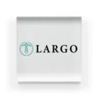 NPO法人LARGOのNPO法人LARGO 公式ロゴアイテム（横） Acrylic Block