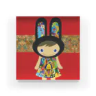 Ai MARKET in SUZURIの妄想エンジン全開娘「kikiちゃん」 Acrylic Block