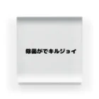 R4PPUKUの除菌がでキルジョイ Acrylic Block