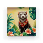 Ferret Martのアロハフェレット Acrylic Block