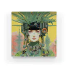 Cyber CactusのCactus - Woman 1 Acrylic Block