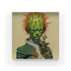 Cyber CactusのCactus - Man 1 Acrylic Block