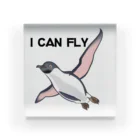 nakagawa-kikakuの空飛ぶペンギン（I CAN FLY） Acrylic Block