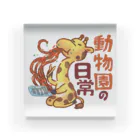 動物園ライター阪田真一の動物園×キリン×焼きそば Acrylic Block