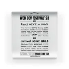 noneのWEB DEV FESTIVAL 23 アクリルブロック