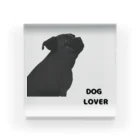 DOG LOVERのDOG LOVER（パグ） Acrylic Block
