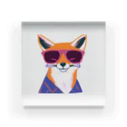 JohnnyのFashionable Fox アクリルブロック