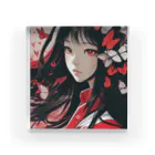 大正レトロJYOSIの大正レトロJYOSI　シュリ:syuri【ロゴ入り】 Acrylic Block