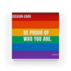 ジェンダーバイアスに気づくshopのBE PROUD OF WHO YOU ARE. ジェンダーバイアスに気づこう アクリルブロック