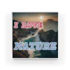 wataru-ingのI LOVE NATURE Acrylic Block