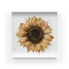 Atelier Petrichor Forestのヒマワリ Sunflower Acrylic Block