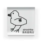 湯長屋商店のぴいよ Acrylic Block