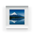 YASU1の湖に反射する富士山 アクリルブロック