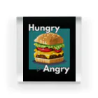 hAngryの【ハンバーガー】hAngry  Acrylic Block