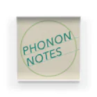 PHONON NOTES Records ONLINEのNew PHONON NOTES New LOGO Acrylic Block