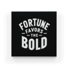 Nexa Official Shop のFortune Favors The Bold Acrylic Block