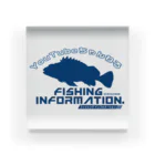 Fishing Information.（フィッシング インフォメーション）　　　　公式ロゴショップのFishing Information.（フィッシングインフォメーション）ユーチューブロゴ2 Acrylic Block