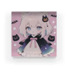 那須モバイル店のハロウィン　女の子 Acrylic Block