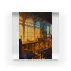 卯月なのかのSteampunk Journey　〜ノスタルジア溢れる蒸気機関の世界の旅〜　No.4「Old Time Nostalgia St.」 Acrylic Block