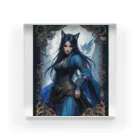 ZZRR12の「狐魔女の蒼き炎」 ： "The Azure Flames of the Fox Witch" Acrylic Block