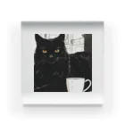 kuroneko0405の黒猫とコーヒー③ Acrylic Block