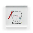 KAAK studioのtoothくん/Reception アクリルブロック