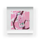 リホタママの水筒の中の桜 Acrylic Block