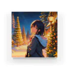 卯月なのかのChristmas Journey　〜家族や友達と分かち合う聖なる夜の旅〜　No.7「きよしこの夜」 Acrylic Block