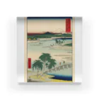 浮世絵屋の広重「冨二三十六景⑬　武蔵玉川」歌川広重の浮世絵 アクリルブロック