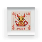 the blue seasonの春節の幸運をもたらすドラゴン Acrylic Block