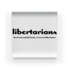 DON10のlibertarians アクリルブロック