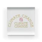 garireoのCLIMATE CHANGE（気候変動） Acrylic Block