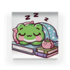 Shiba_IncのSleeping frogs(熟睡する蛙) Acrylic Block