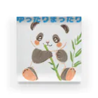 ピピンショップののんびりパンダ Acrylic Block