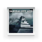 AIZUチャンネルのSAMURAI CITY AIZU 鶴ヶ城グッズ アクリルブロック