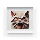 tyu0972の吠える猫 Acrylic Block