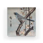 PALA's SHOP　cool、シュール、古風、和風、の梅の枝に鶯  歌川 広重 1843～1844 Acrylic Block