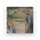 世界美術商店の2人の若い農夫 / Two Young Peasant Women Acrylic Block