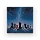 lblの星降る夜、猫たちの願い事 Acrylic Block