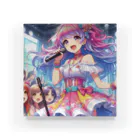 推しの美少女とアイドルの美少女系アイドル Acrylic Block