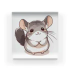 もふっとチンチラ🐭のおねだりチンチラ アクリルブロック