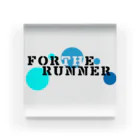 FOR THE RUNNERのFOR THE RUNNER アクリルブロック