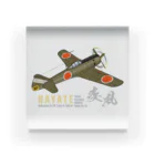 NYAO_AVIATIONの中島 四式戦 疾風 Ki-84 HAYATE 飛行第73戦隊機 グッズ アクリルブロック