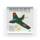 NYAO_AVIATIONの幻の極地戦闘機 秋水（shusui）（海軍312空戦隊仕様）グッズ Acrylic Block