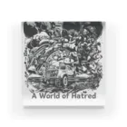 yumekauのA World of Hatred Acrylic Block