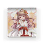 🐻くまのりんご🍎VTuberのくまのりんご【誕生日記念2024】アクリルブロック Acrylic Block